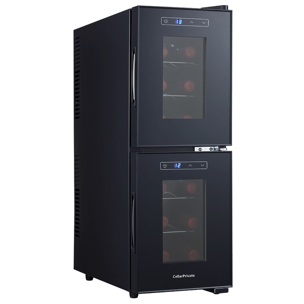 Винный шкаф Cellar Private CP012-2 (Черный)
