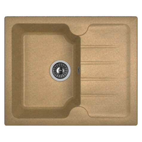 Кухонная мойка Dr. Gans ЛОРА 620 (Терракота)