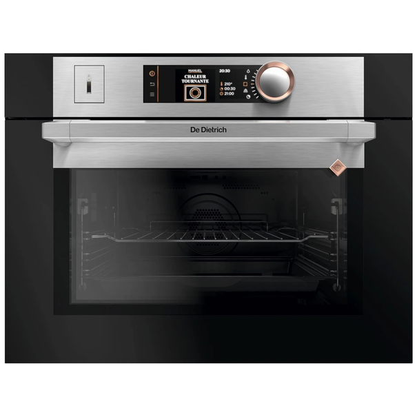 Компактный духовой шкаф с паром De Dietrich DKR7580 (Нержавеющая сталь)