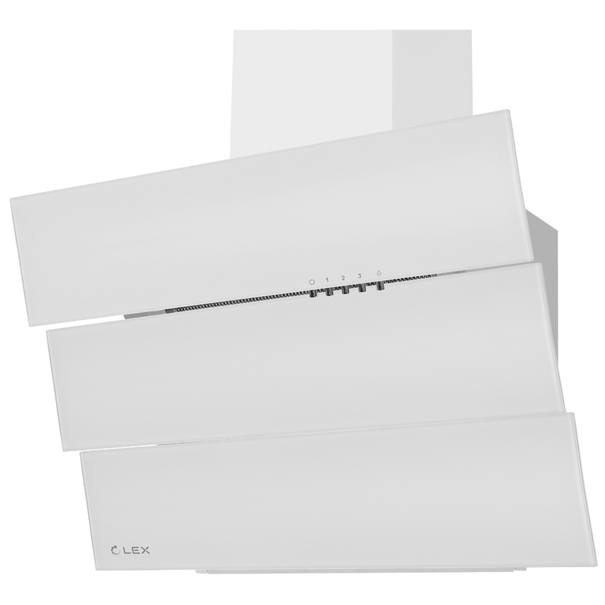 Наклонная вытяжка LEX RIO G 600 (Белый)