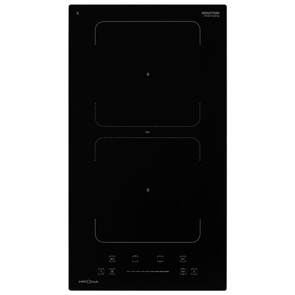 Индукционная варочная панель Krona ERDE 30 2BFTS (Черный)
