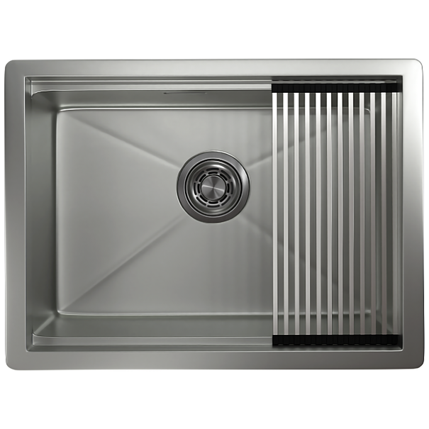 Кухонная мойка GRANULA KS-6045U (Нержавеющая сталь [Матовая])
