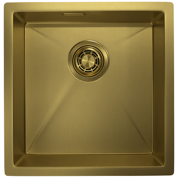 Кухонная мойка GRANULA 4445U (Золото сатин)