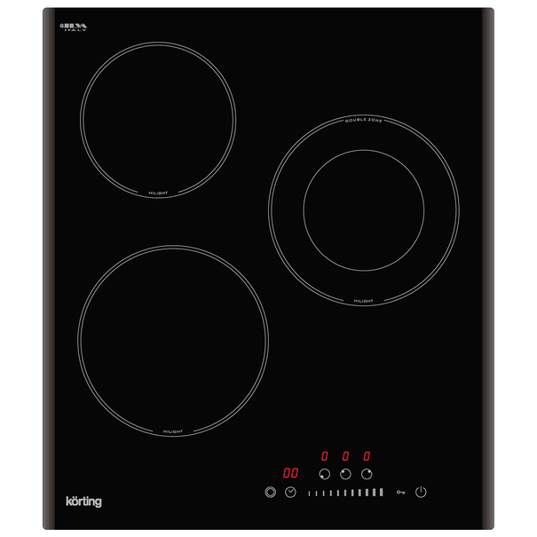 Электрическая варочная панель Korting HK 43051 (Черный)