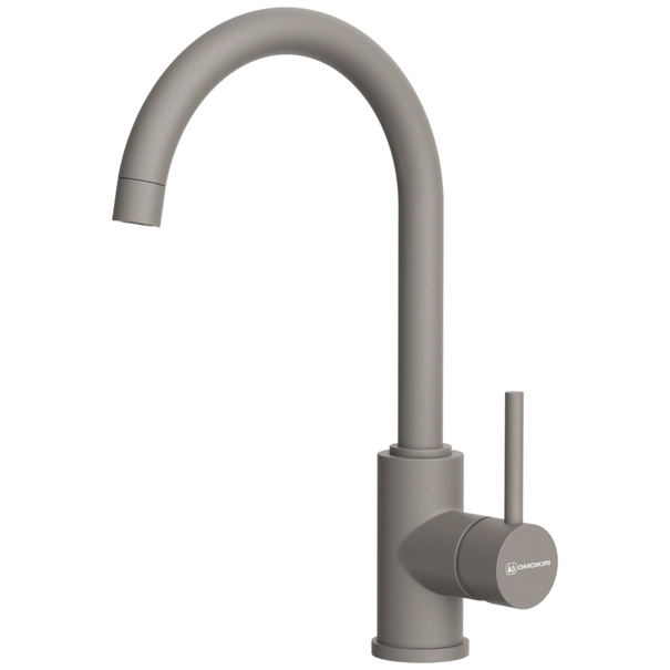 Смеситель для кухни OMOIKIRI Shinagawa-P (Leningrad Grey)