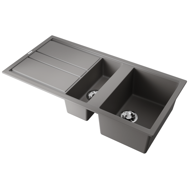 Кухонная мойка OMOIKIRI Kitagawa 100-2 (Leningrad Grey)