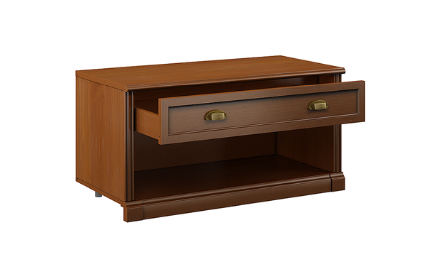 Тумба Изотта для обуви с выдвижным ящиком Клен старый