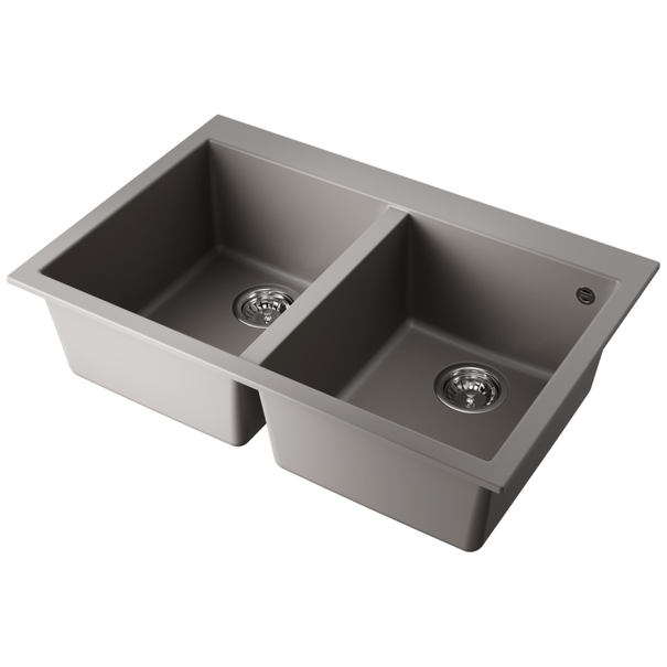 Кухонная мойка OMOIKIRI Bosen 80-2 (Leningrad Grey)