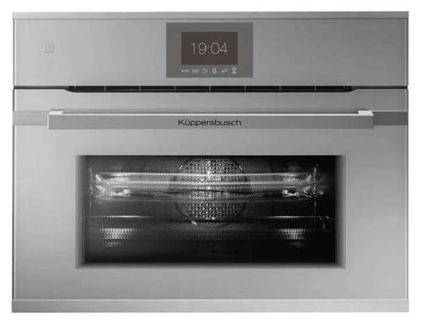 Компактный духовой шкаф с свч Kuppersbusch CBM 6550.0 (W1 Stainless Steel)