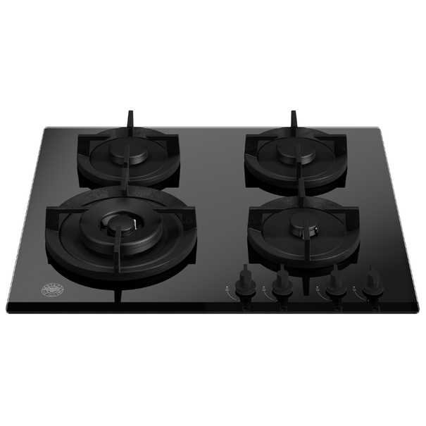 Газовая варочная панель Bertazzoni P604LMODG (Черный)
