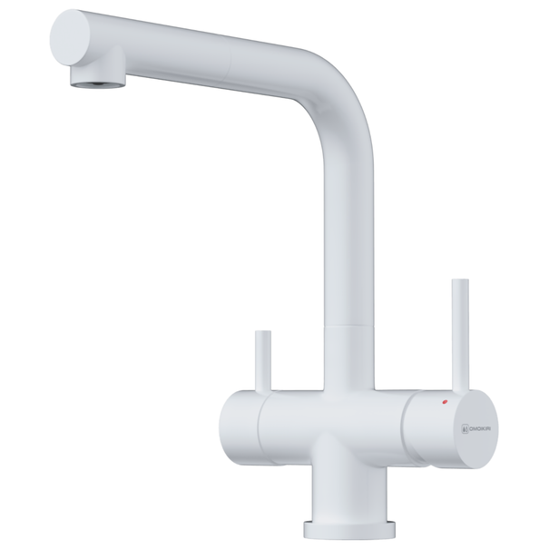Смеситель для кухни OMOIKIRI Takamatsu-S (Белый)