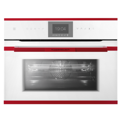 Компактный духовой шкаф с свч Kuppersbusch CBM 6550.0 W8 Hot Chili