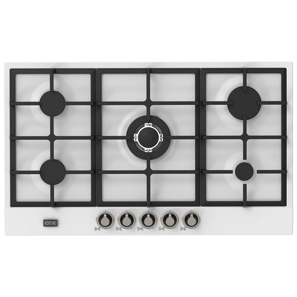Газовая варочная панель Korting HG 961 CT (Античный белый)