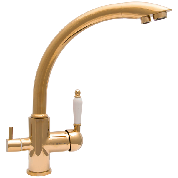 Смеситель для кухни Florentina ШАЛЕ FL (Золото)