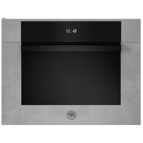 Компактный духовой шкаф с паром Bertazzoni F457MODVT (Цинк)