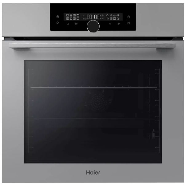 Электрический духовой шкаф с паром Haier HOQ-F6QSN3 (Серый)