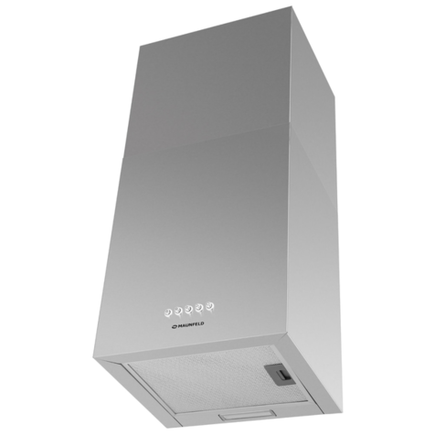 Прямоугольная вытяжка MAUNFELD Box Push 40 (Нержавеющая сталь)