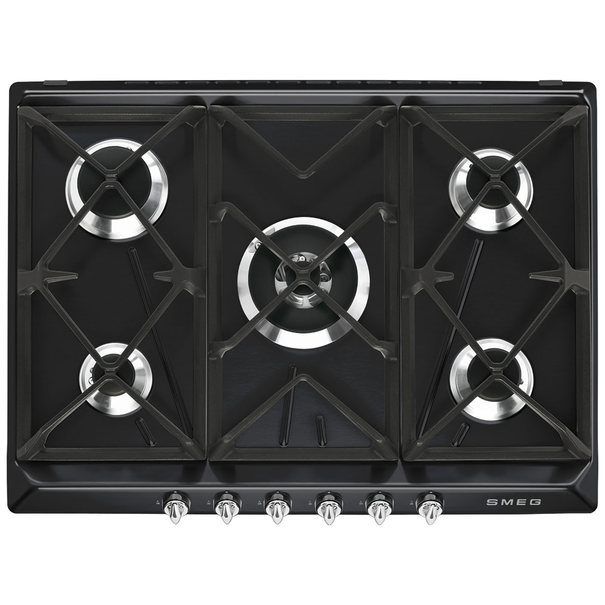 Газовая варочная панель Smeg SR975 (Черный)