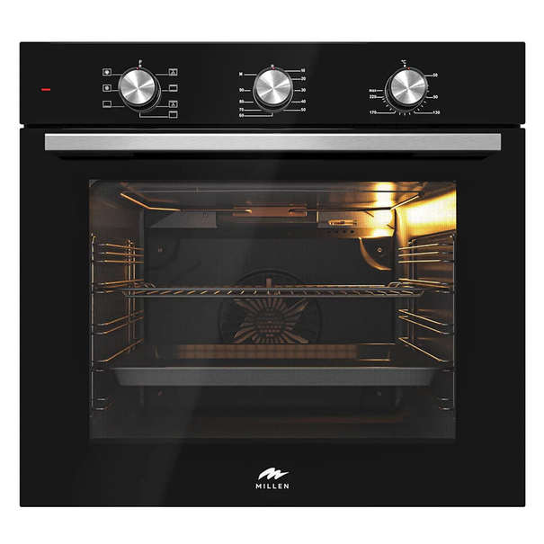 Электрический духовой шкаф MILLEN MEO 6001 (Черный / Нержавеющая сталь)