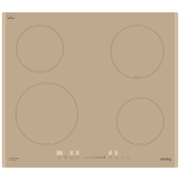 Индукционная варочная панель Korting HI 64560 (Золотистый)