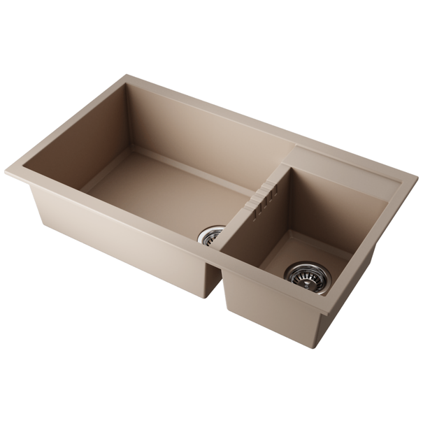 Кухонная мойка OMOIKIRI Tedori 86-2-LB (Бежевый)