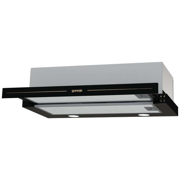Вытяжка с выдвижным экраном Gorenje BHP62CL (Черный)