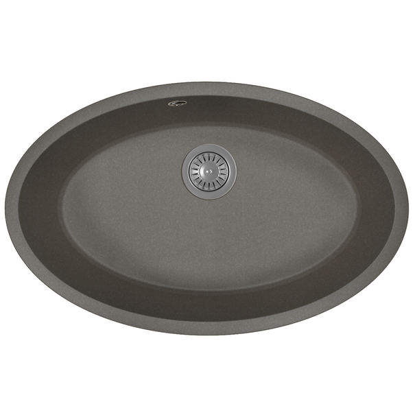 Кухонная мойка Florentina ВЕГА ОВАЛ (Черный)