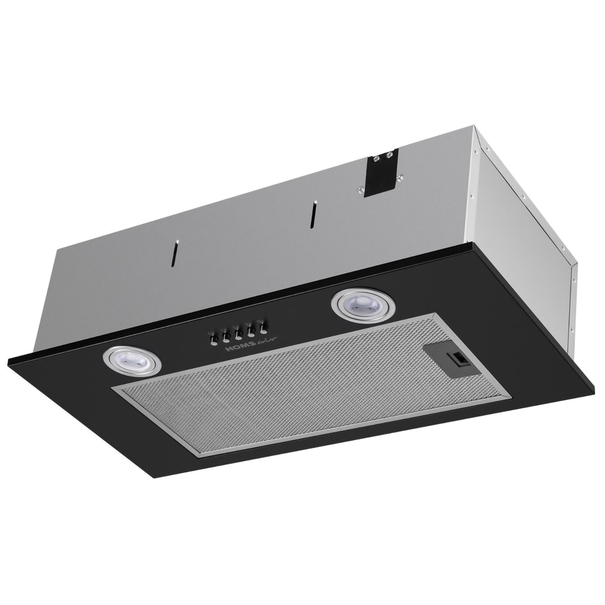 Полновстраиваемая вытяжка HOMSair Camelia Power 60 (Черный)