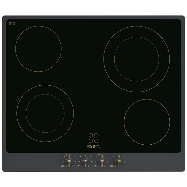 Электрическая варочная панель Smeg P864 (Антрацит)