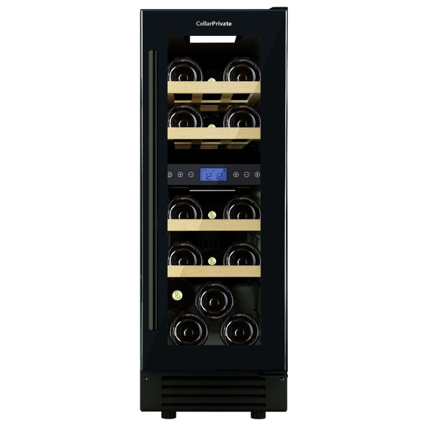 Встраиваемый винный шкаф Cellar Private CP017-2T (Черный)