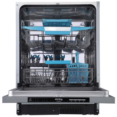 Встраиваемая посудомоечная машина Korting KDI 60340 (Нержавеющая сталь)