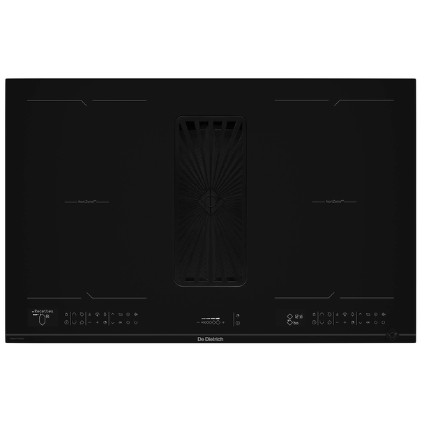 Индукционная варочная панель с вытяжкой De Dietrich DPH4840 (Черный)