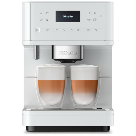 Автоматическая кофемашина Miele CM 6160 (Белый лотос)