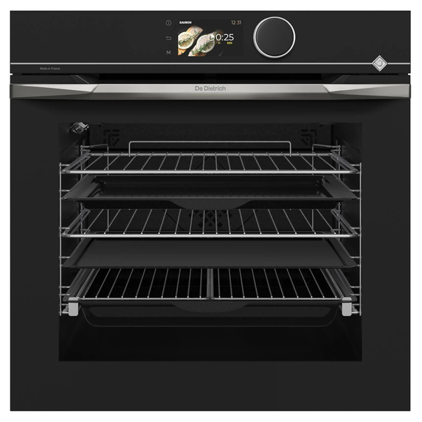 Электрический духовой шкаф De Dietrich DOP4756 (Черный / Нержавеющая сталь)