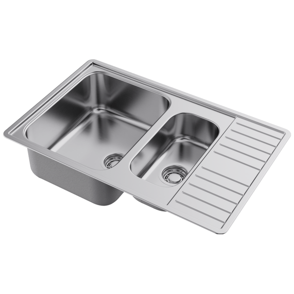 Кухонная мойка OMOIKIRI Sagami 79-2 (Нержавеющая сталь)