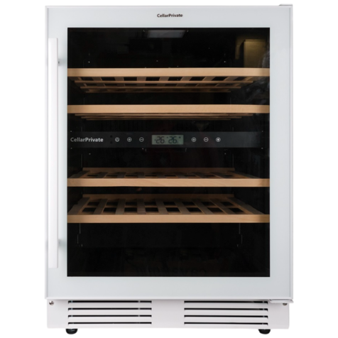 Встраиваемый винный шкаф Cellar Private CP043-2T (Белый)