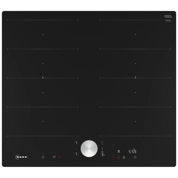 Индукционная варочная панель NEFF T66PTX4L0 (Черный)