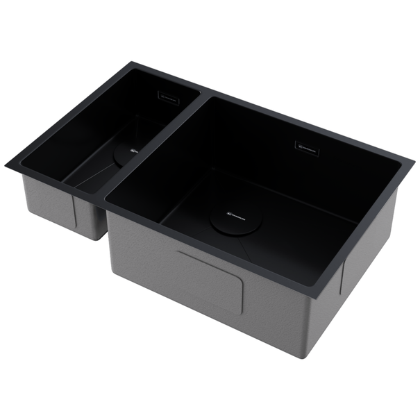 Кухонная мойка OMOIKIRI Taki 69-2-U/IF Side-R (Графит)