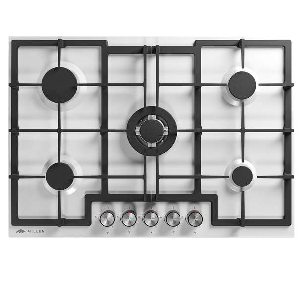 Газовая варочная панель MILLEN MGHD 7501 (Белый)