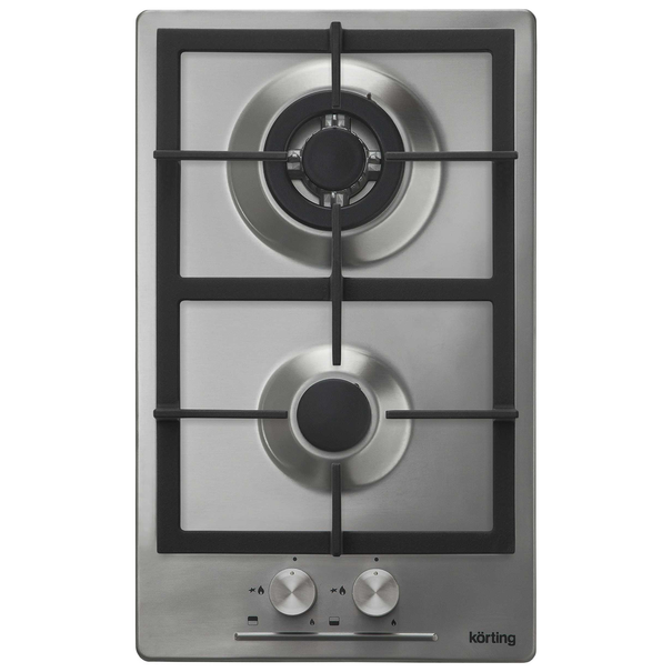 Газовая варочная панель Korting HG 365 CT (Нержавеющая сталь)