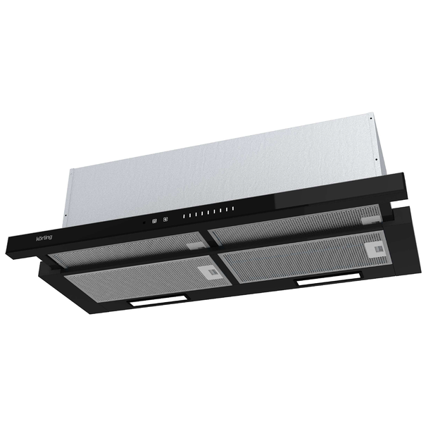 Вытяжка с выдвижным экраном Korting KHP 9975 G (Черный)