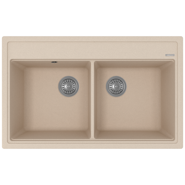 Кухонная мойка Florentina ЛИПСИ 820 (Бежевый)