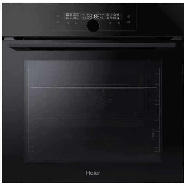 Электрический духовой шкаф с паром Haier HOQ-F6QSN3 (Черный)