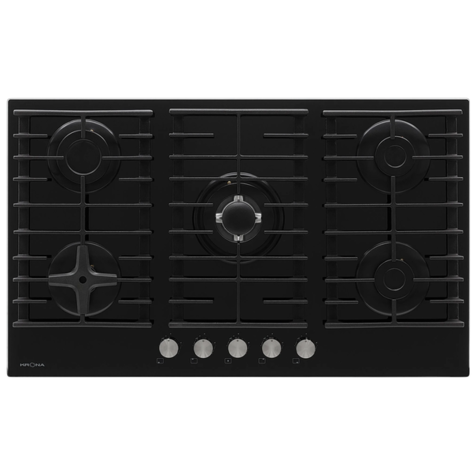 Газовая варочная панель Krona HAGEL 90 W FC (Черный)