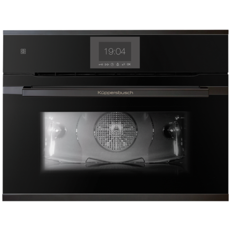 Компактный духовой шкаф Kuppersbusch CBP 6550.0 S (Black Chrome)