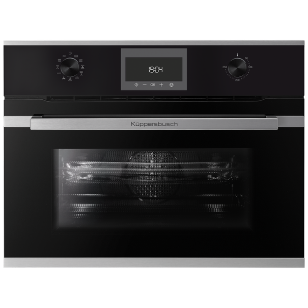 Компактный духовой шкаф с свч Kuppersbusch CBM 6330.0 S (Stainless Steel)