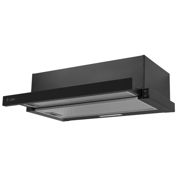 Вытяжка с выдвижным экраном LEX HUBBLE 500 (Черный)