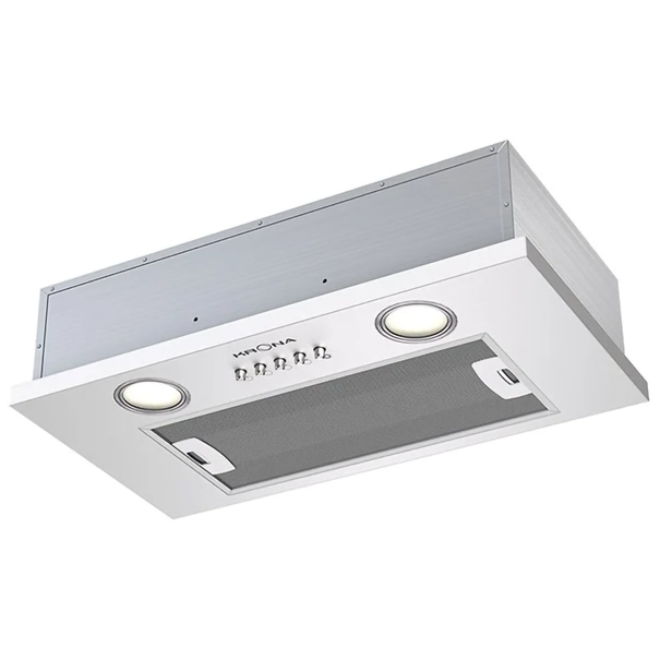 Полновстраиваемая вытяжка Krona SELINA 600 PB (Белый)