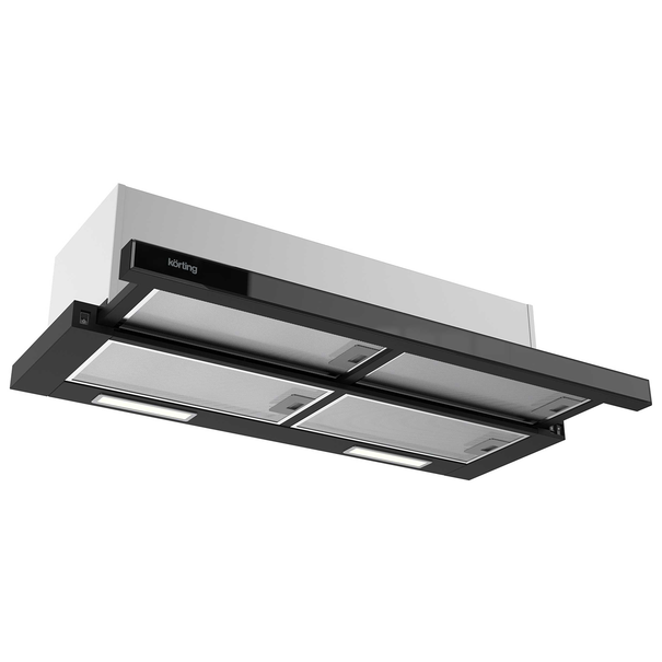 Вытяжка с выдвижным экраном Korting KHP 9815 G (Черный)