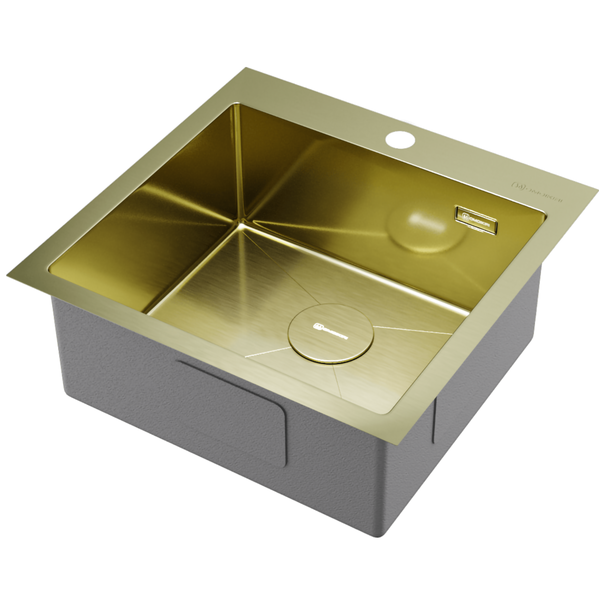 Кухонная мойка OMOIKIRI Akisame 51 (Светлое золото)